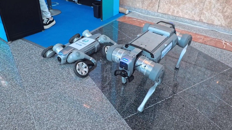出典 私ミシェリーの撮影 4本足ロボット