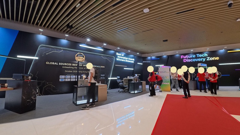 出典:私ミシェリーの撮影.Global Sourcesの『Innovation Awards』会場