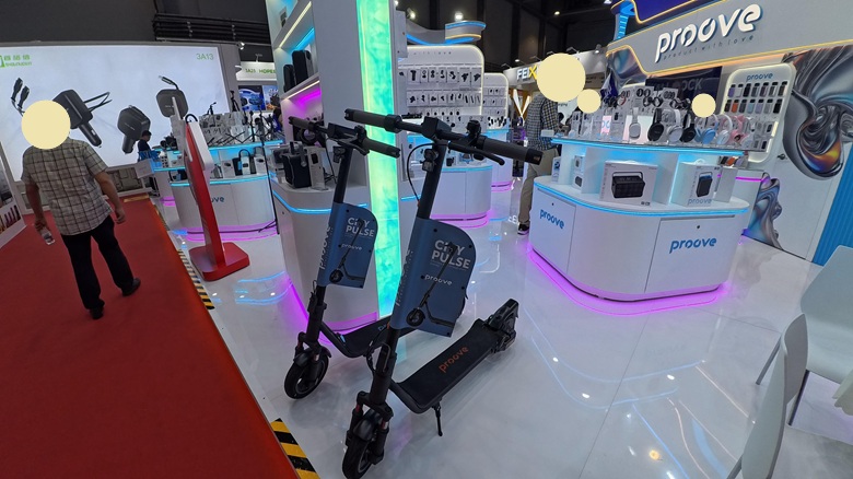 出典:私ミシェリーの撮影Proove City Pulse スタイリッシュだけじゃない！350W馬力＆50km走行の実力派