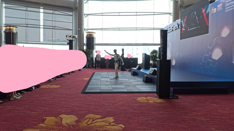 出典 私ミシェリーの撮影. アーロン・クォックを彷彿とさせる「Baby Shark Dance」のステージは、テクノロジーの進化と遊び心が絶妙に融合した見どころ満載の演出